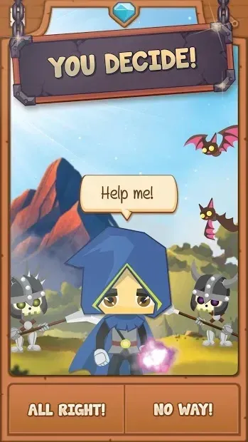 GOD OF MAGIC - Choose your own adventure gamebook 3.1 screenshot 1