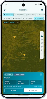 GodsEye: Earth Intelligence screenshot