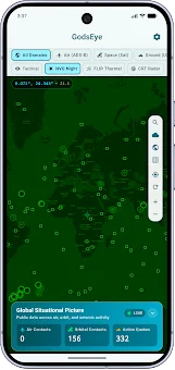 GodsEye: Earth Intelligence screenshot