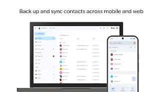 Google Contacts screenshot