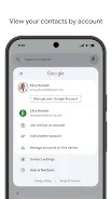 Google Contacts screenshot