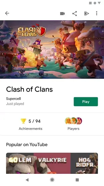 Google Play Игры 2021.10.30471 screenshot 2