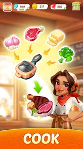 Flambé®: Merge & Cook Screenshots 2