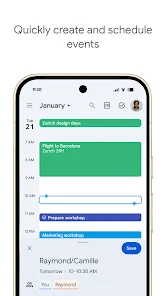 Google Calendar screenshot