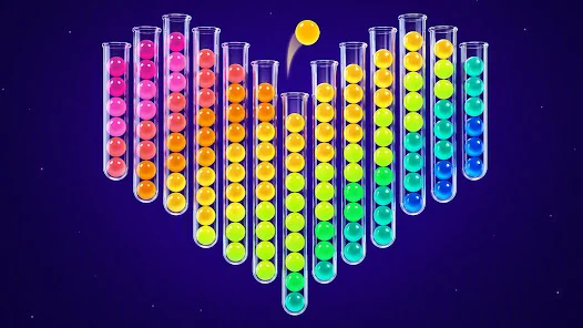 Ball Sort: Sorting-Bubble Sort Screenshots 1