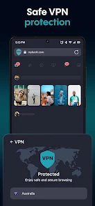 Aloha Browser - Private VPN screenshot