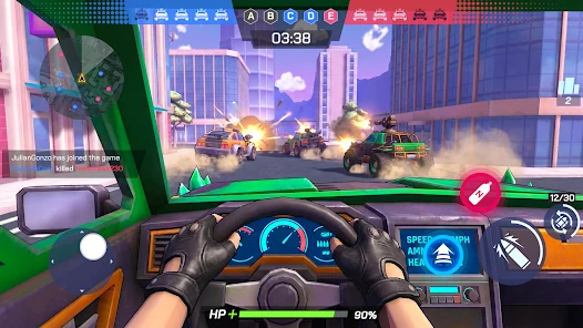 Battle Cars: Nitro PvP Shooter screenshot