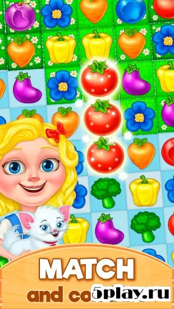 Granny’s Farm: Free Match 3 Game 1.09.450a screenshot 1