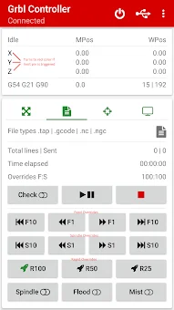 Grbl Controller screenshot