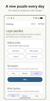 Gridline: Logic Puzzles screenshot