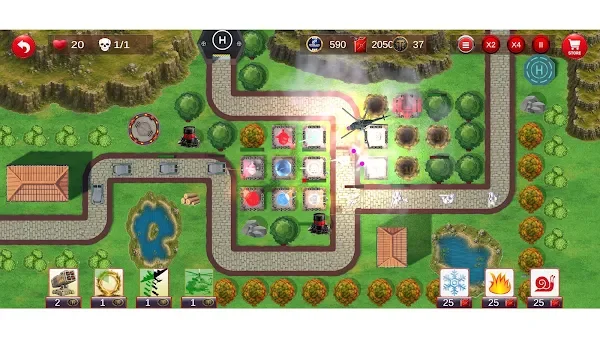 Gridlock TD screenshot
