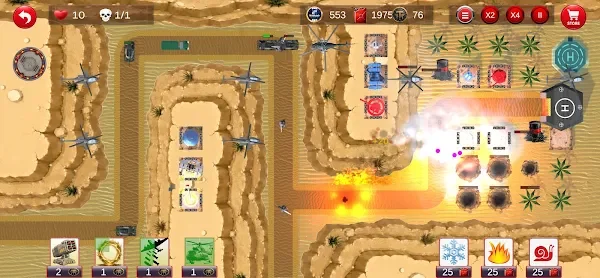 Gridlock TD screenshot