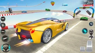 GT Car Stunt :Ramp Car Games screenshot