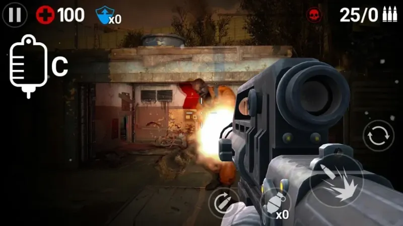 Gun Trigger Zombie 1.2.6 screenshot 1