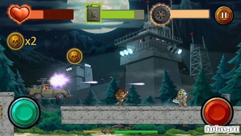 Guns And Wheels Zombie screenshot 1