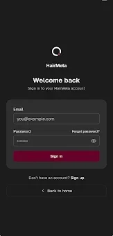 HairMela screenshot