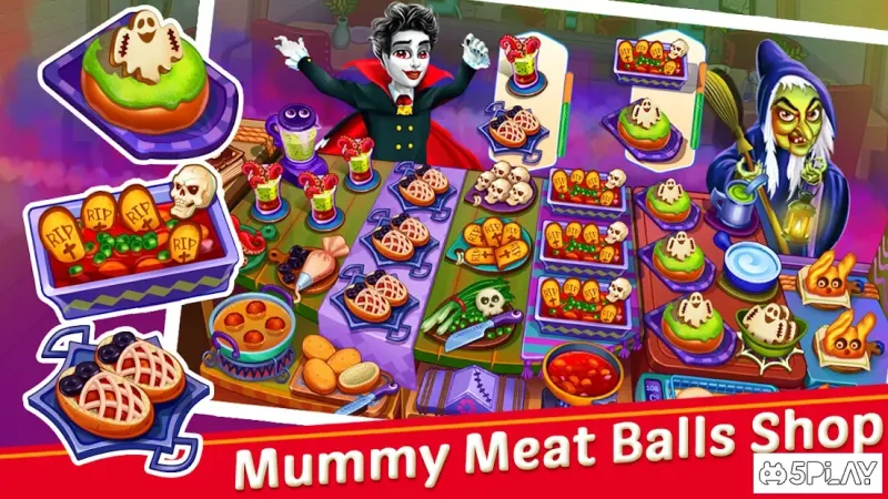 Halloween Cooking: Chef Madness Fever Games Craze 1.4.25 screenshot 1