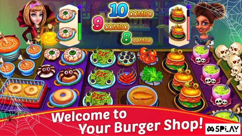 Halloween Cooking: Chef Madness Fever Games Craze 1.4.25 screenshot 2