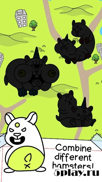 Hamster Evolution - Merge and Create Cute Mice! screenshot 2