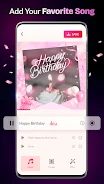 Happy Birthday Video Maker screenshot