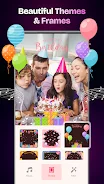 Happy Birthday Video Maker screenshot