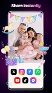 Happy Birthday Video Maker screenshot