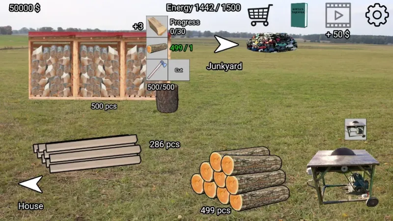 Hard Working Man 1.64 screenshot 1