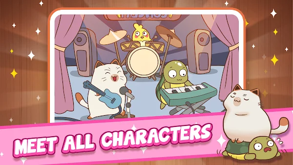 Haru Cats: Cute Sliding Puzzle screenshot