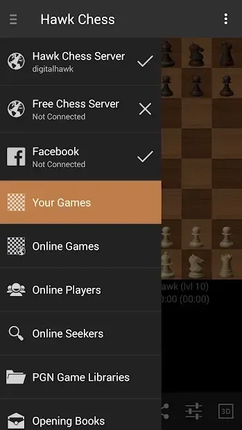Hawk Chess screenshot 3