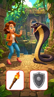 Help The Girl: Rescue Puzzle screenshot