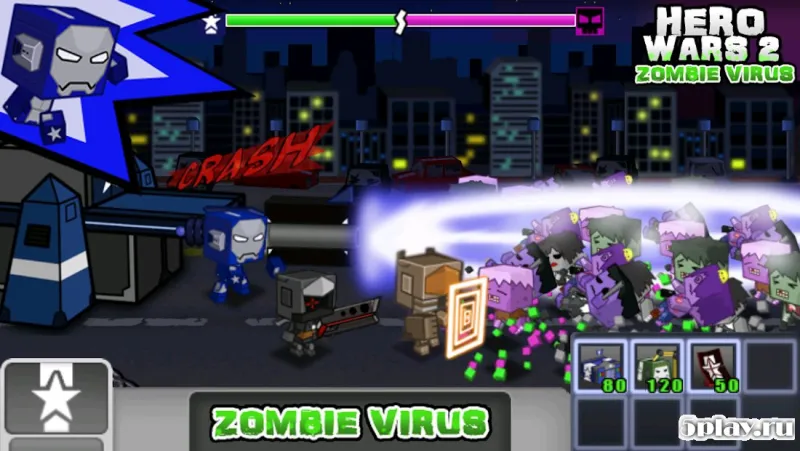 Hero Wars 2 Zombie Virus screenshot 1