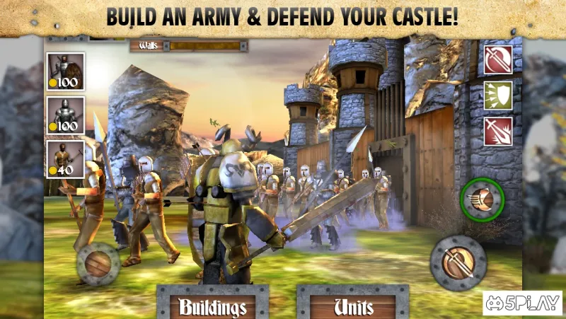 Heroes and Castles screenshot 2