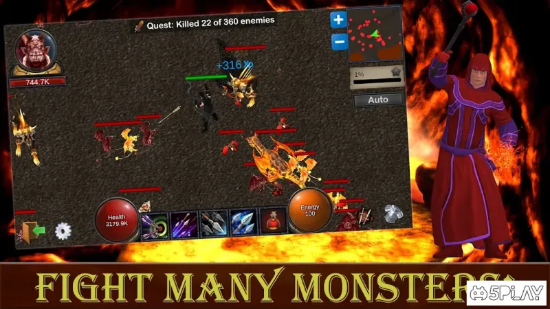 Heroes and Dragons – Hack and Slash RPG 1.1.2 screenshot 2