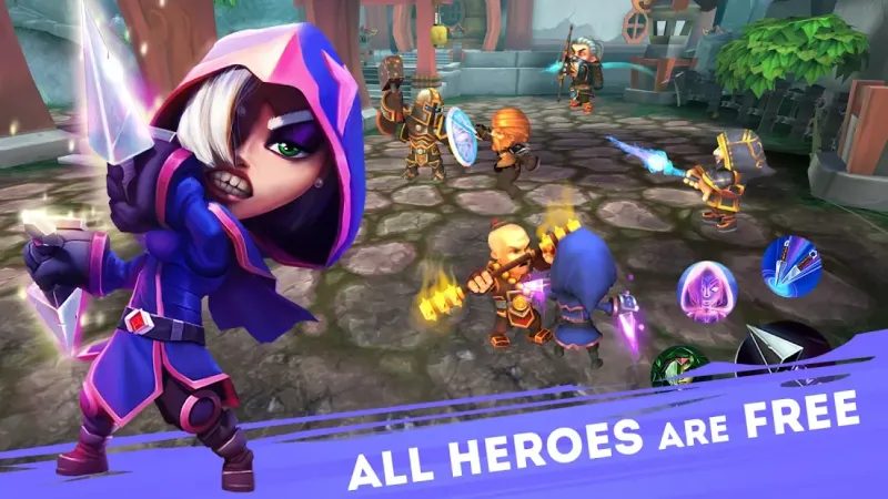Heroes Impact: Battle Arena 1.2.3 screenshot 1