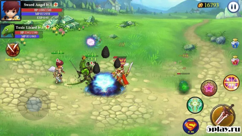Heroes Of War: Sword Legend screenshot 1