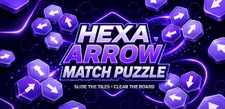 Hexa Arrow Match Puzzle screenshot