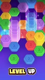 Hexa Color: Sorting Puzzle screenshot