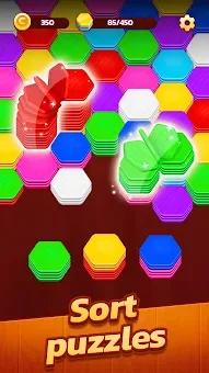 Hexa Stack: Puzzle de Couleurs screenshot