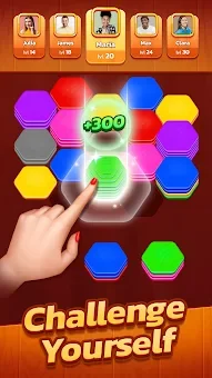 Hexa Stack: Puzzle de Couleurs screenshot