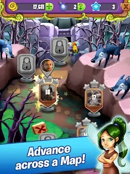 Hidden Mahjong: Wolves screenshot