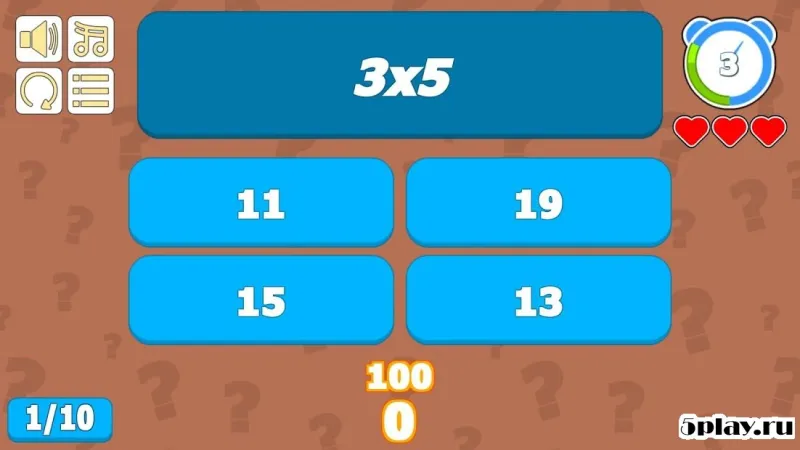 High Level Multiplication Table screenshot 2