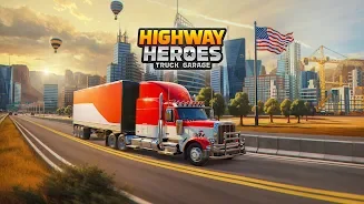 Highway Heroes: Truck Garage screenshot