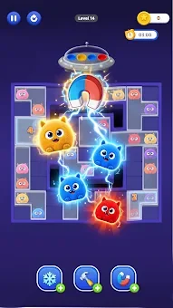 Hole Slide: Fluffy Escape screenshot