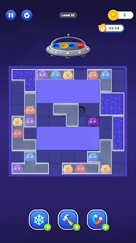 Hole Slide: Fluffy Escape screenshot