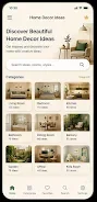 Home decor ideas screenshot