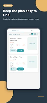 Hub App: Invites & RSVPs screenshot