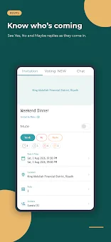 Hub App: Invites & RSVPs screenshot