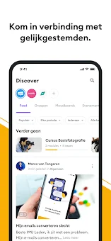 Huddle community & e-learning screenshot