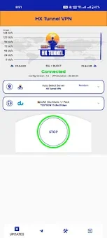 HX Tunnel VPN screenshot