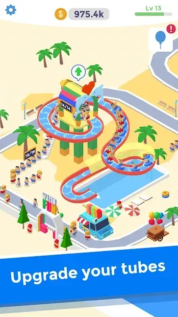 Idle Aqua Park screenshot 1